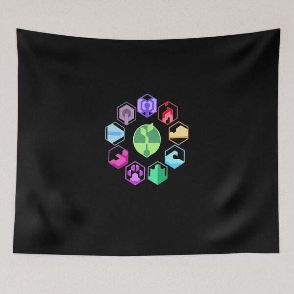 Item preview, All Symbols Art Horizon Zero Dawn Game designed and sold by madumetenika.