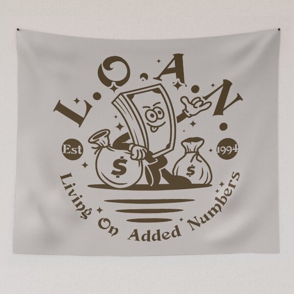 Item preview, L.O.A.N. – Living On Added Numbers designed and sold by Milena R..