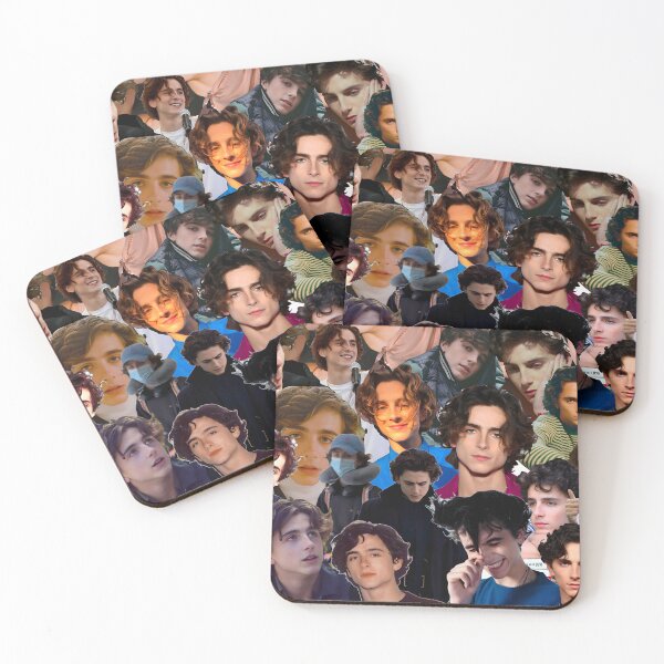 Item preview, Timothée Chalamet Collage – Expressive Portrait Collection designed and sold by Underhillboon.