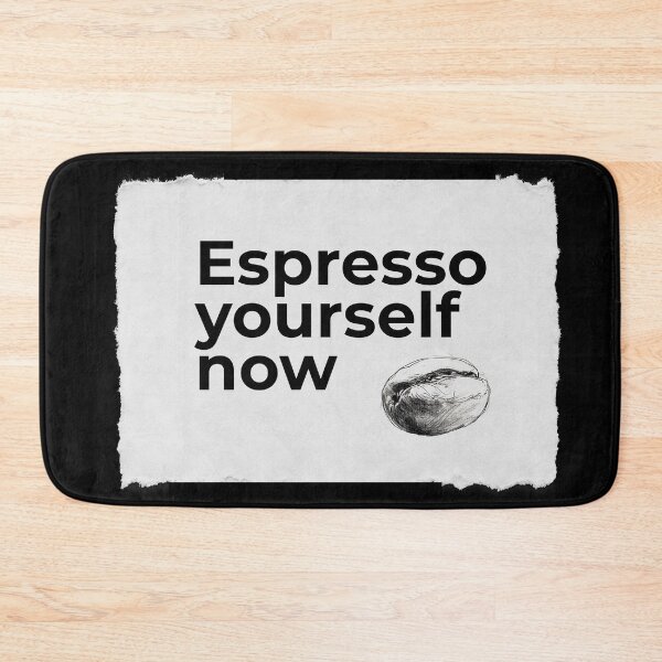 Item preview, Espresso Yourself Now - Coffee Bean  designed and sold by SleekLineSketches.