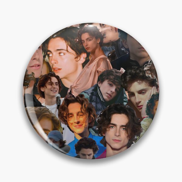 Item preview, Timothée Chalamet Collage – Stylish Actor Portrait Mix designed and sold by Underhillboon.