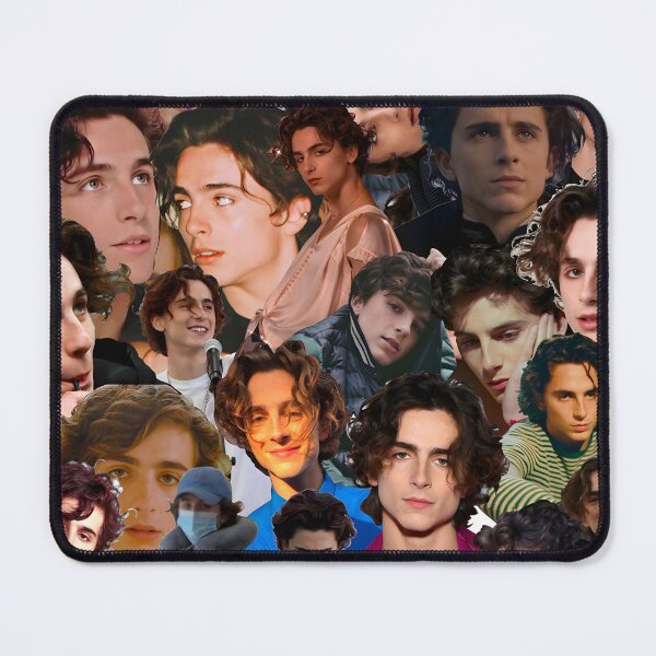Item preview, Timothée Chalamet Collage – Stylish Actor Portrait Mix designed and sold by Underhillboon.