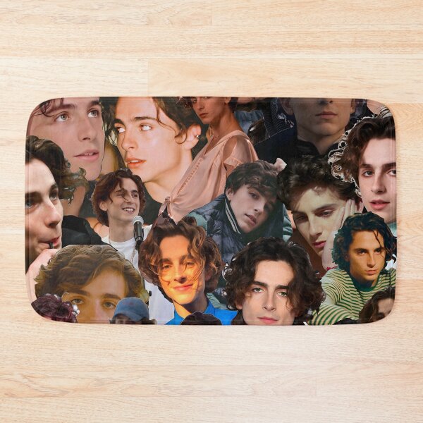 Item preview, Timothée Chalamet Collage – Stylish Actor Portrait Mix designed and sold by Underhillboon.