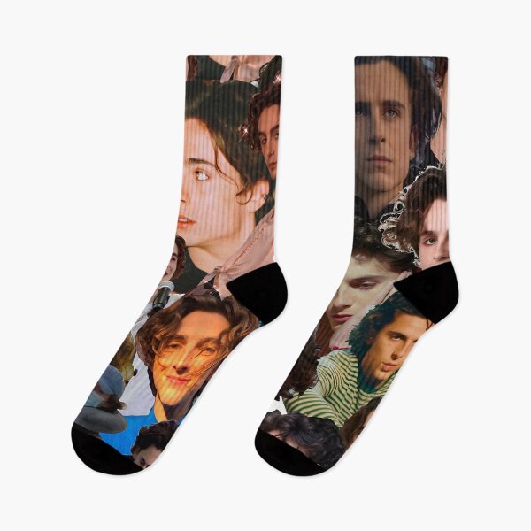 Item preview, Timothée Chalamet Collage – Stylish Actor Portrait Mix designed and sold by Underhillboon.