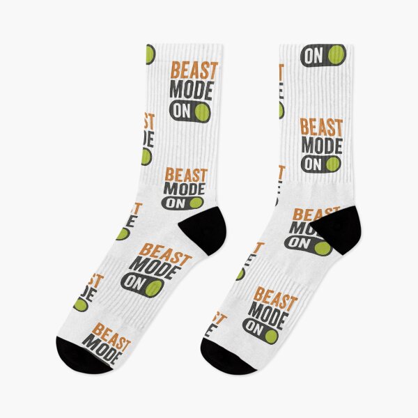Item preview, Beast Mode On Fitness Quote designed and sold by Fitnessandyoga.