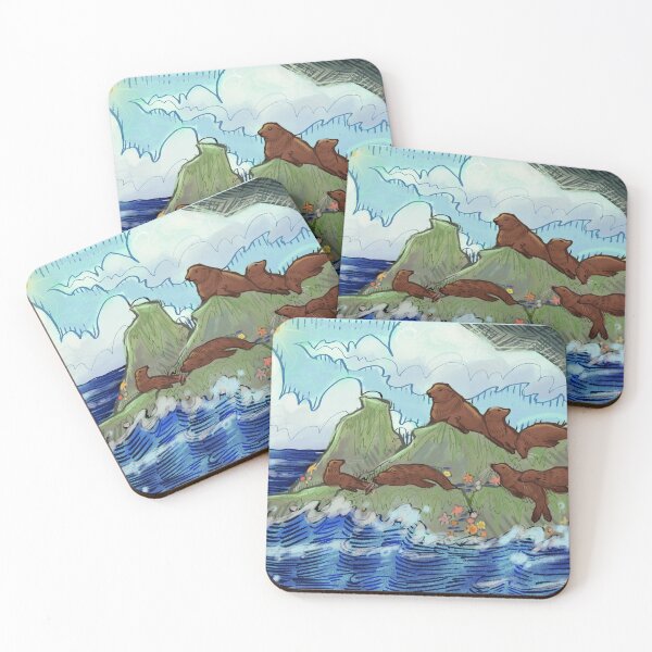 Item preview, Sea Lion Cove designed and sold by redd-popp.