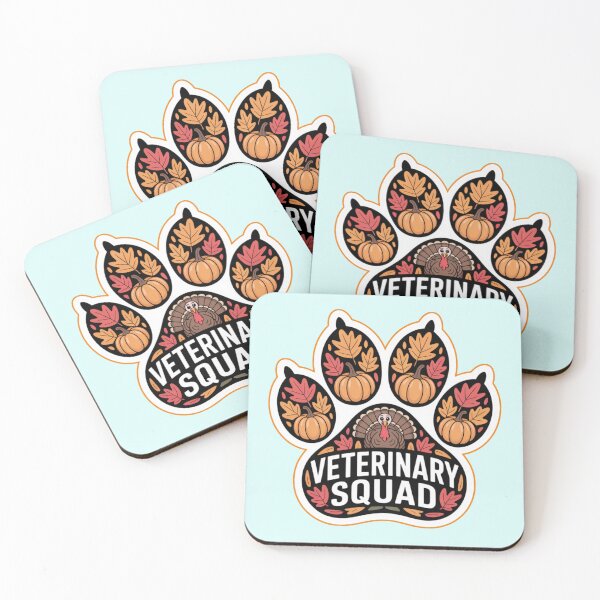 Item preview, Thanksgiving Veterinary Squad  Funny Fall Animal Care Team designed and sold by Nzgiftsandmore.