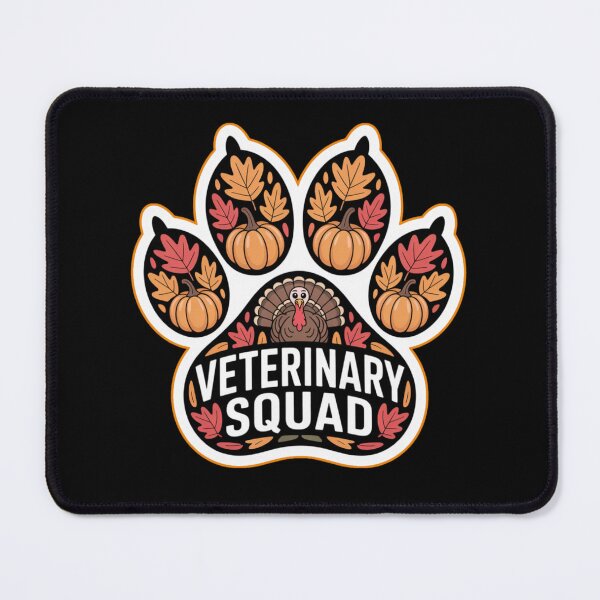 Item preview, Thanksgiving Veterinary Squad  Funny Fall Animal Care Team designed and sold by Nzgiftsandmore.