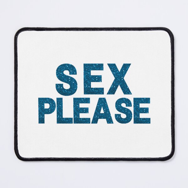 Item preview, Sex Please | Cheeky Adult Humour | Blue designed and sold by The Courtesan Boutique.