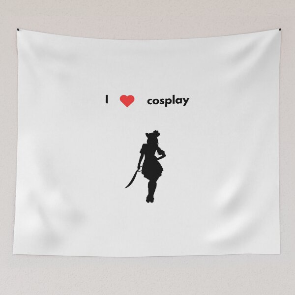 Item preview, I love Cosplay - Funny Nerd Quote designed and sold by Kouichi1990.