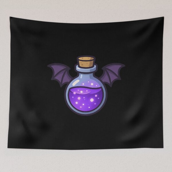 Item preview, Bat Potion Bottle designed and sold by Signal and Ink.