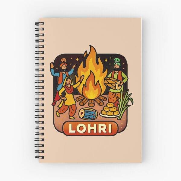 Item preview, Lohri Festival - Punjabi Bonfire designed and sold by Myra365Art.