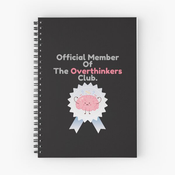 Item preview, Official Member Of The Overthinkers Club designed and sold by Moyeri.