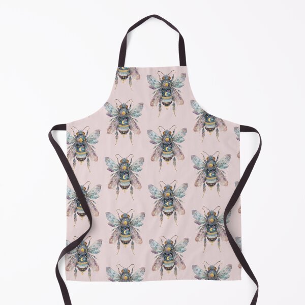 Item preview, Celestial Bumble Bee Cosmic Starry Insect designed and sold by BeeJoyDesign.