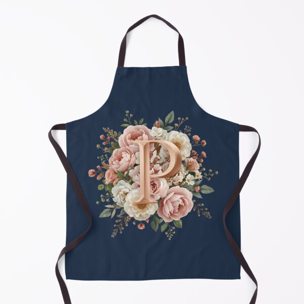 Item preview, Floral Monogram Letter P Wall Art – Elegant Gold Initial P with Roses & Peonies | Personalized Wedding Gift, Nursery Decor, Feminine Botanical Initial P Print designed and sold by AmenAlways.