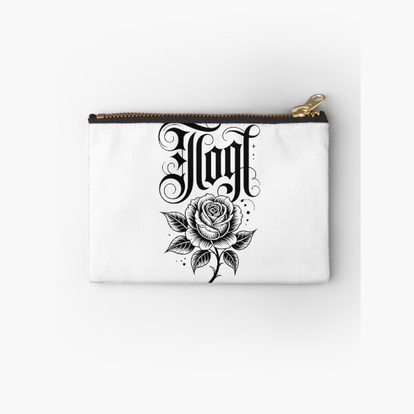 Item preview, Gothic Rose Typography designed and sold by StormVape.