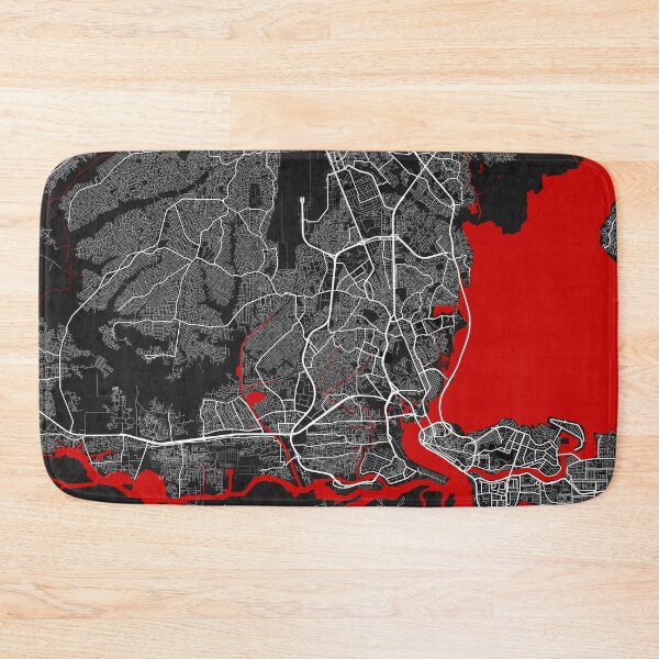 Item preview, Lagos City Map of Nigeria - Oriental  designed and sold by deMAP.