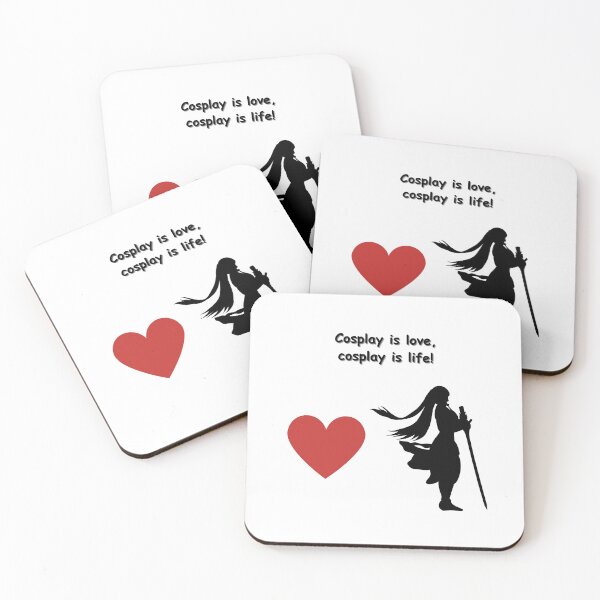 Item preview, Cosplay is love, cosplay is life! - Funny Nerd Quote designed and sold by Kouichi1990.