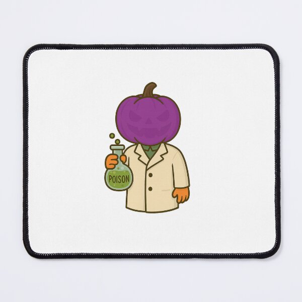 Item preview, Purple Pumpkin Scientist – Spooky Halloween Design designed and sold by ChillTofu.