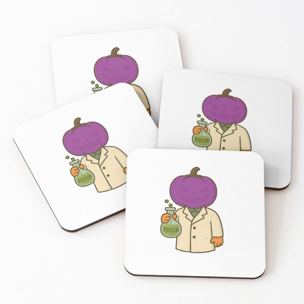 Item preview, Purple Pumpkin Scientist – Spooky Halloween Design designed and sold by ChillTofu.