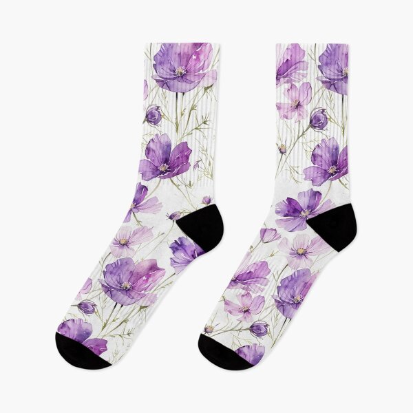Item preview, Purple Cosmos Watercolor Painting designed and sold by CoolPixels.