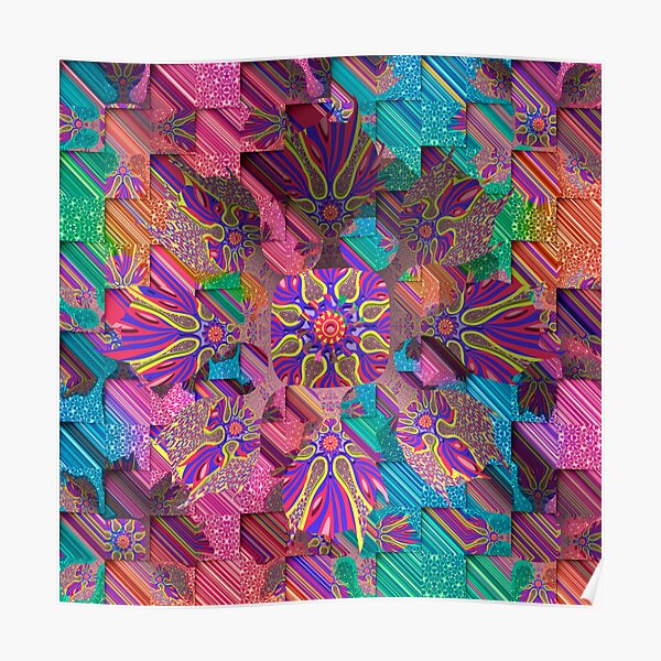 Multi Quadri Poster