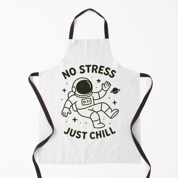 Item preview, No Stress Just Chill Astronaut Design | Space Aesthetic Motivational T-Shirt designed and sold by ✨ Daily Vibe Studio ✨.