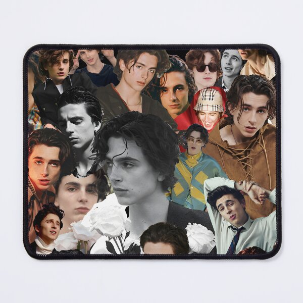 Item preview, Timothée Chalamet Collage – Editorial & Cinematic Portrait Style designed and sold by Underhillboon.