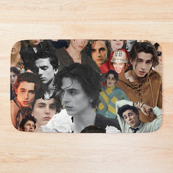 Item preview, Timothée Chalamet Collage – Editorial & Cinematic Portrait Style designed and sold by Underhillboon.