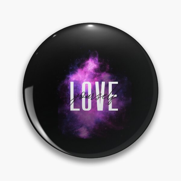 Item preview, LOVE Yourself – Watercolor Splash with Elegant Typography designed and sold by The Creative Visionn.