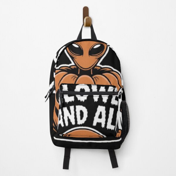 Item preview, Halloween Alien with Pumpkin and Ghost designed and sold by ALL ART .