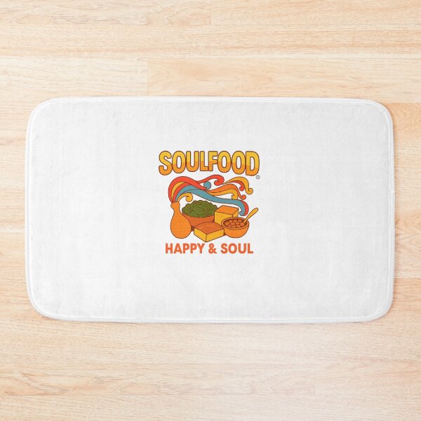 Item preview, Soulfood Happy & Soul – Retro Funky Vintage 70s Food Art designed and sold by Fleetwood1994.