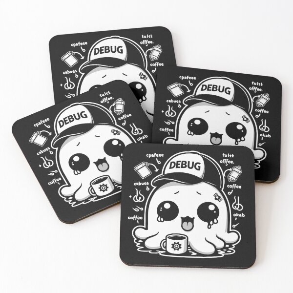 Item preview, OctoCode: My Coder Blood is 90% Coffee – Funny Coder Art designed and sold by Lin's Art Lab.