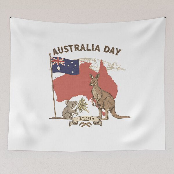 Item preview, AUSTRALIA, AUSTRALIA DAY , MEMORABILIA 2 designed and sold by justyna-s28.