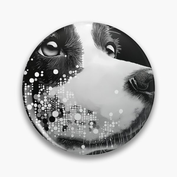 Item preview,  Abstract Image Black  White - Dog designed and sold by LaurettaNienow.