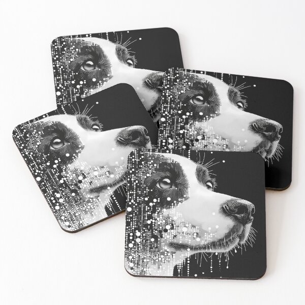 Item preview,  Abstract Image Black  White - Dog designed and sold by LaurettaNienow.