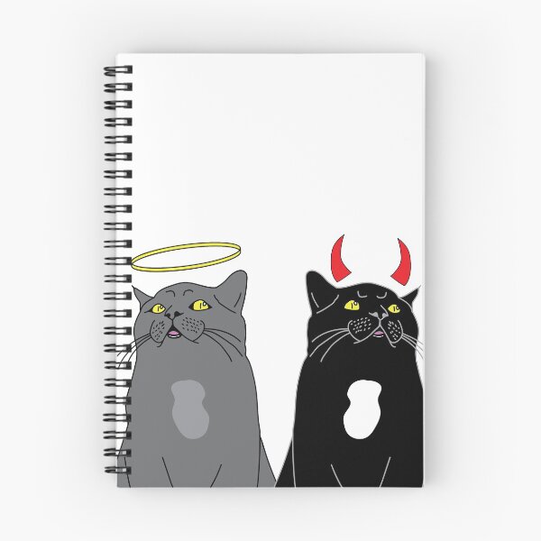 Item preview, Hell vs Heaven designed and sold by GrimalkinsCourt.