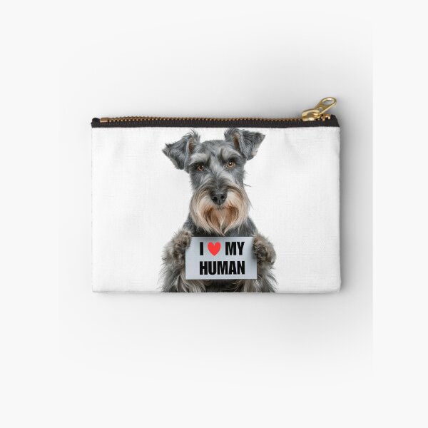 Item preview, Cute Cesky Terrier dog with Signboard I love my Human  designed and sold by LazyOwlStore.