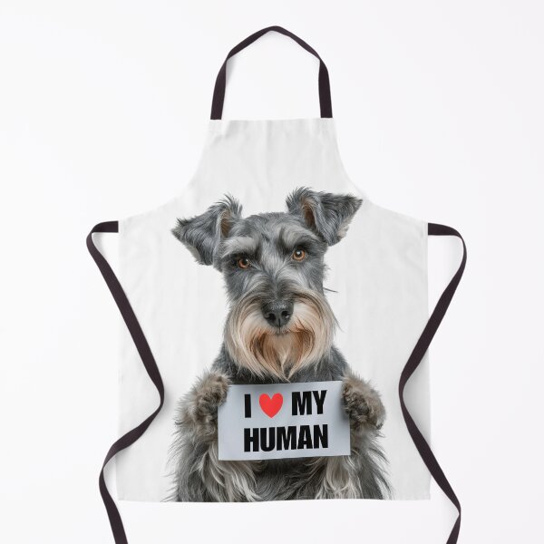 Item preview, Cute Cesky Terrier dog with Signboard I love my Human designed and sold by LazyOwlStore.