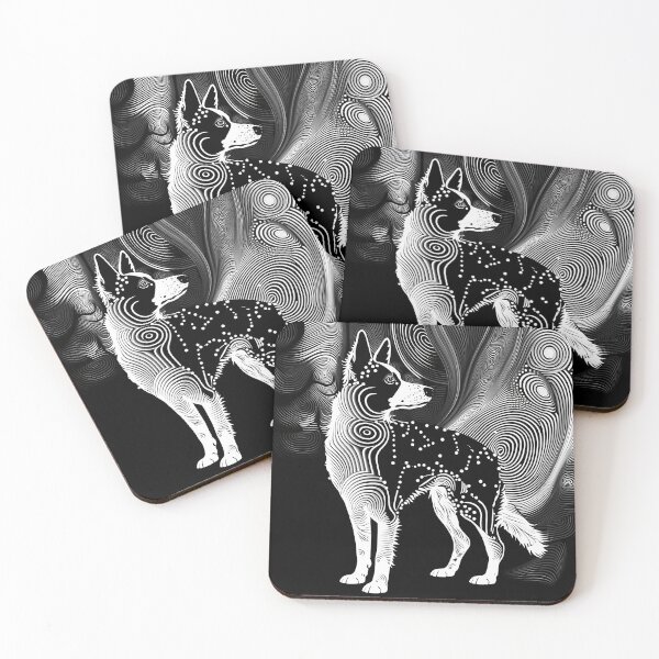 Item preview, Abstract Image Black  White - Dog designed and sold by LaurettaNienow.