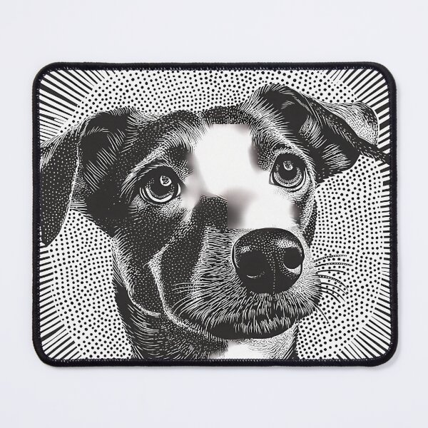 Item preview, Dog - Loving Gaze Upon His Best Friend designed and sold by LaurettaNienow.