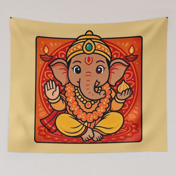 Item preview, Ganesh Chaturthi - Lord Ganesha designed and sold by Myra365Art.