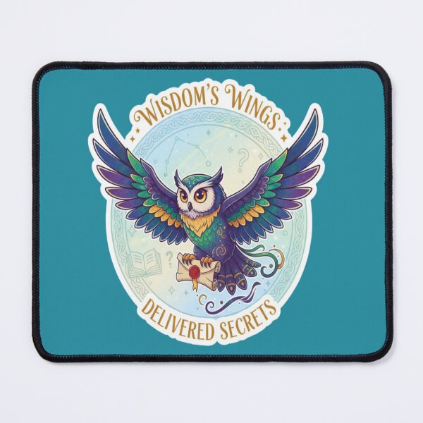 Item preview, Celestial Owl of Wisdom and Magic designed and sold by PrintBreeze.