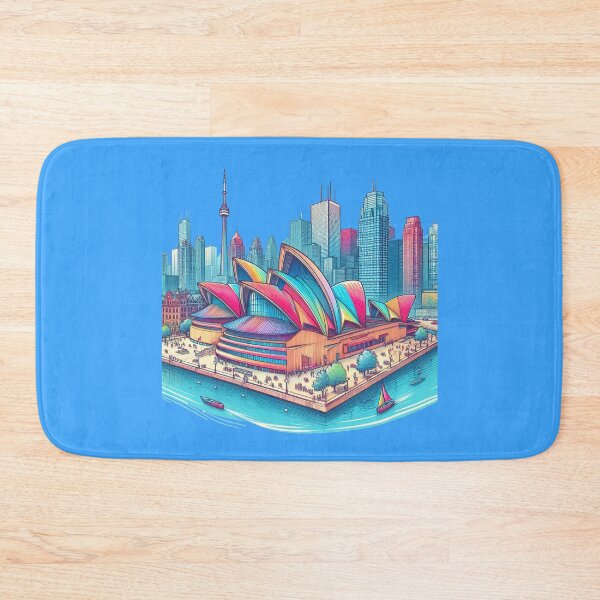 Item preview,  Colorful 3D Sketch of Toronto Opera House and Scenic Surroundings,   designed and sold by PaintMeWorld.