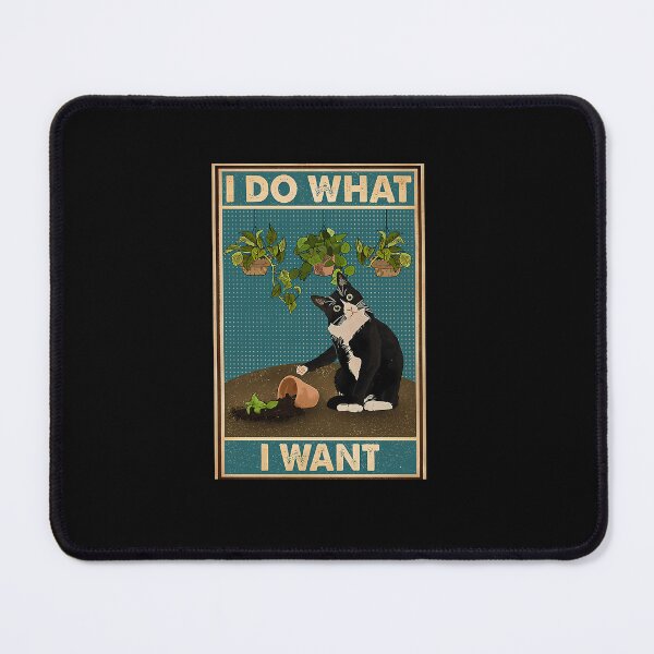 Item preview, Tuxedo Cat Gardening Funny Quotes designed and sold by DeniseAdriana.