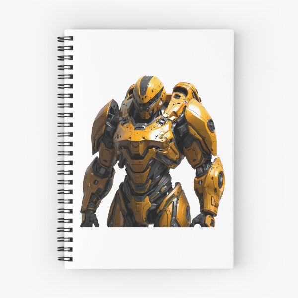 Item preview, Yellow Mechanical Robot designed and sold by PING 999 STUDIO.