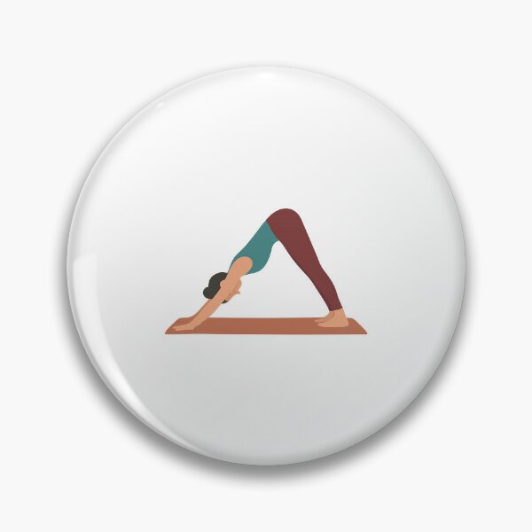 Item preview, Downward-Facing Dog Yoga Illustration designed and sold by Fitnessandyoga.