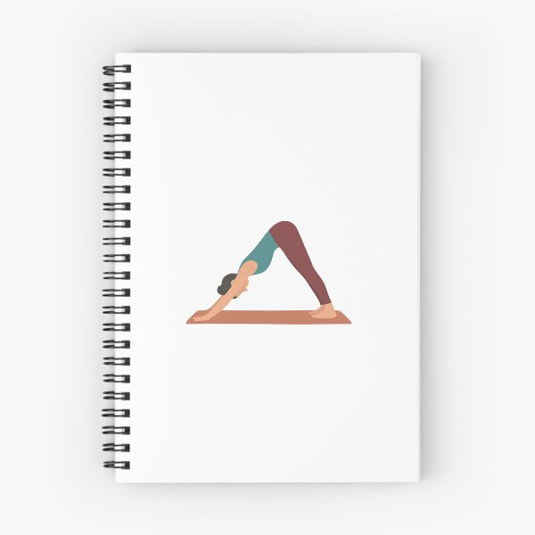 Item preview, Downward-Facing Dog Yoga Illustration designed and sold by Fitnessandyoga.