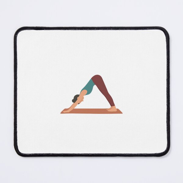 Item preview, Downward-Facing Dog Yoga Illustration designed and sold by Fitnessandyoga.