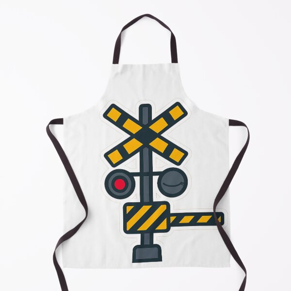 Item preview, Japanese Railroad Crossing (Fumikiri) Sticker – Train Fan Design designed and sold by Dark-eyed-Junco.